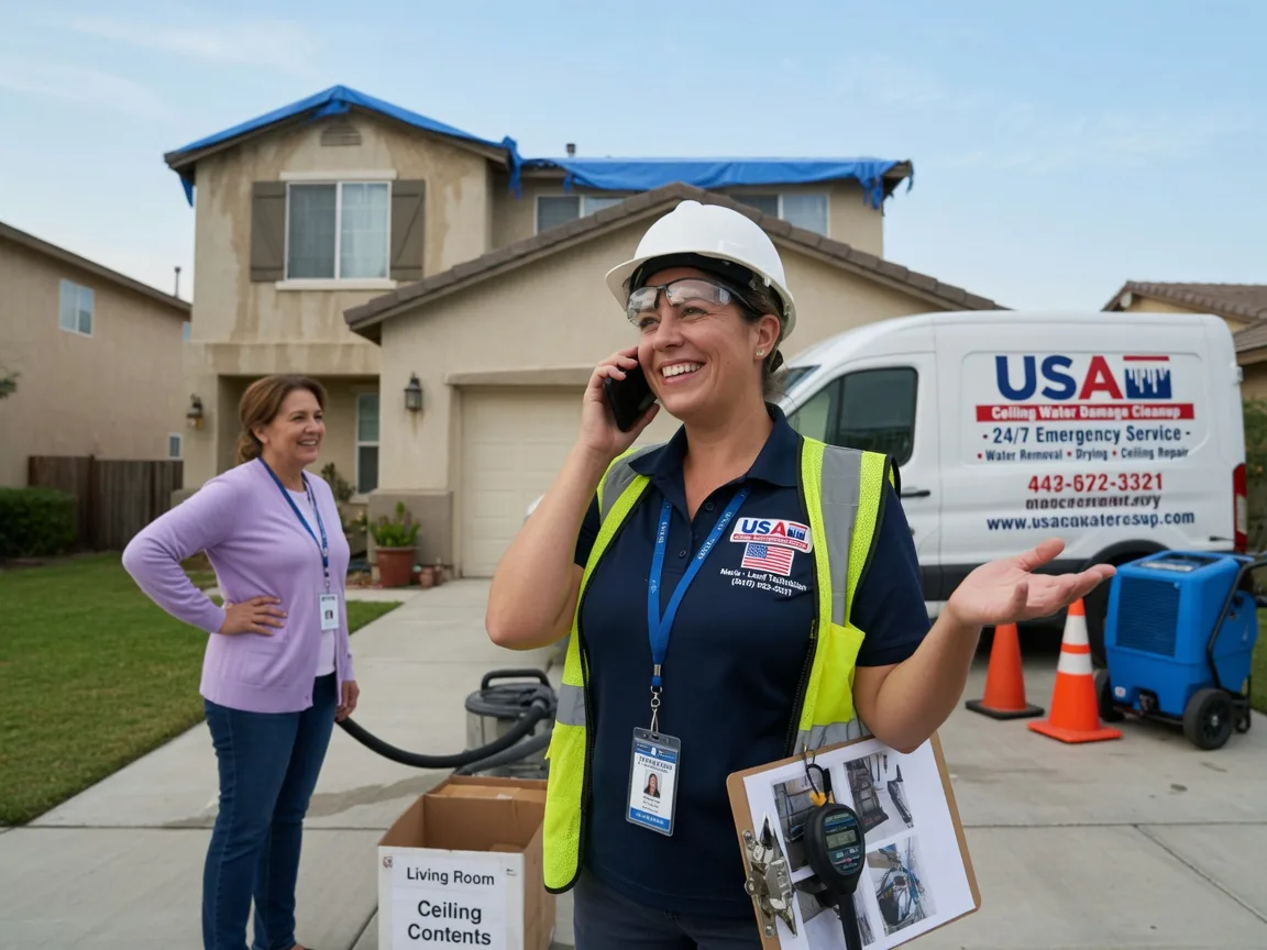 Ceiling Water Damage Restoration Tampico, IL FAQs